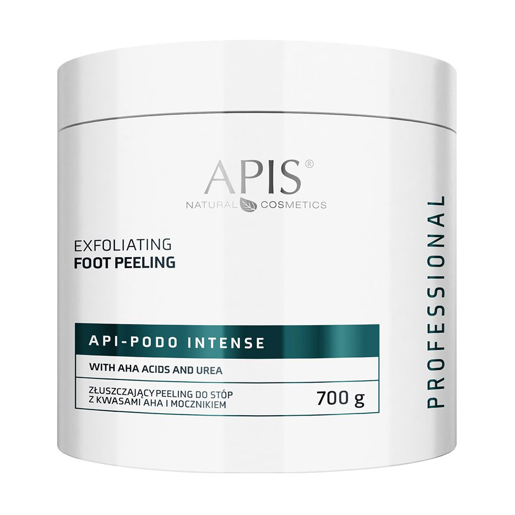 Уцінка! Відлущувальний скраб для ніг Apis Natural Cosmetics Api-Podo Intense Exfoliating Foot Peeling з АНА-кислотами та сечовиною, 700 г